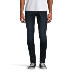 Denver Hayes Men's Slim Taper 4-Way Stretch Jeans - Dark Wash